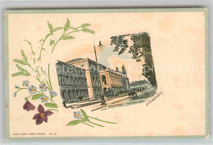 Muenchen Bayern Residenz Festsaalbau