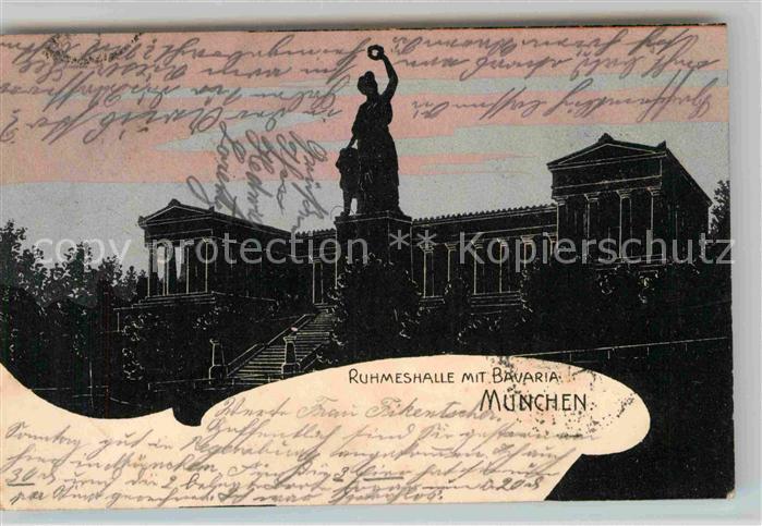 Muenchen Bayern Ruhmeshalle Bavaria