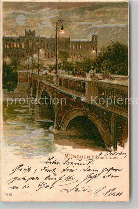 Muenchen Bayern Maximilaneum