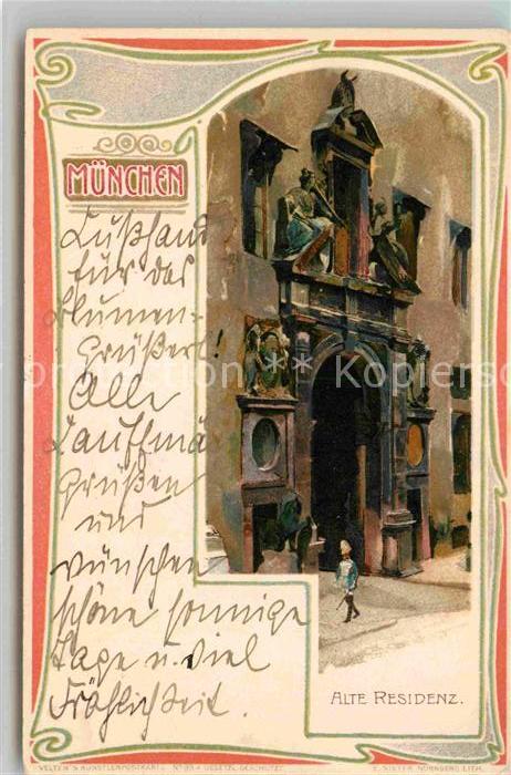 Muenchen Bayern Alte Residenz