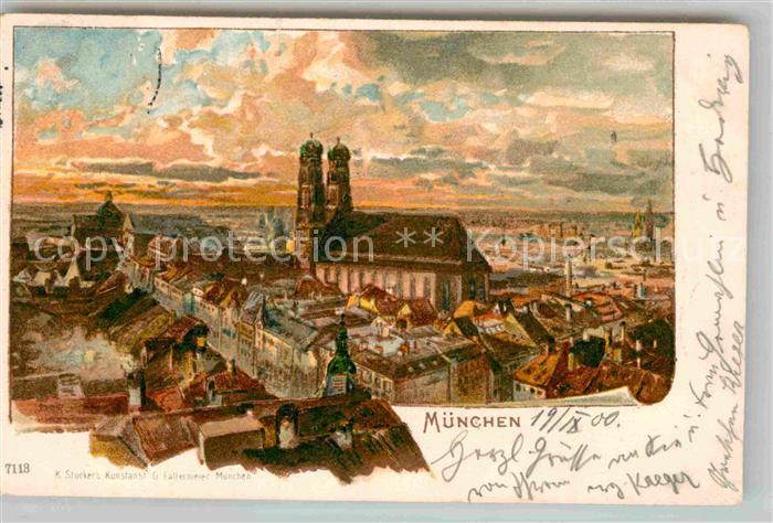 Muenchen Bayern Frauenkirche