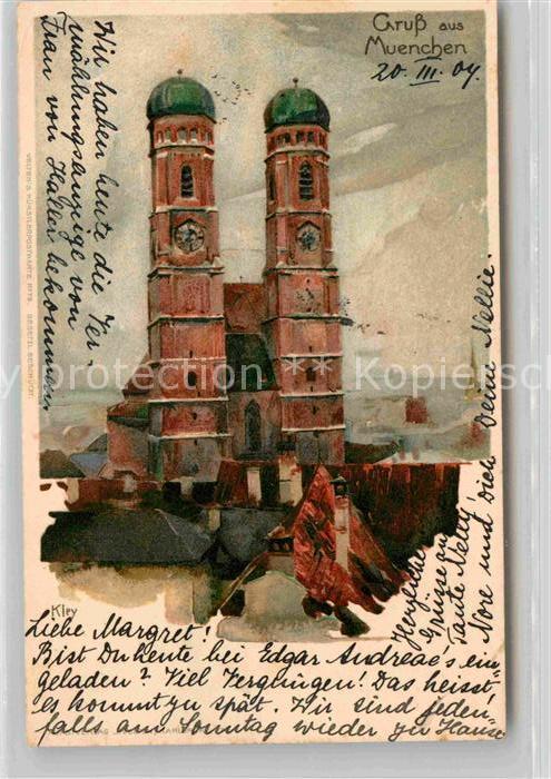 Muenchen Bayern Frauenkirche