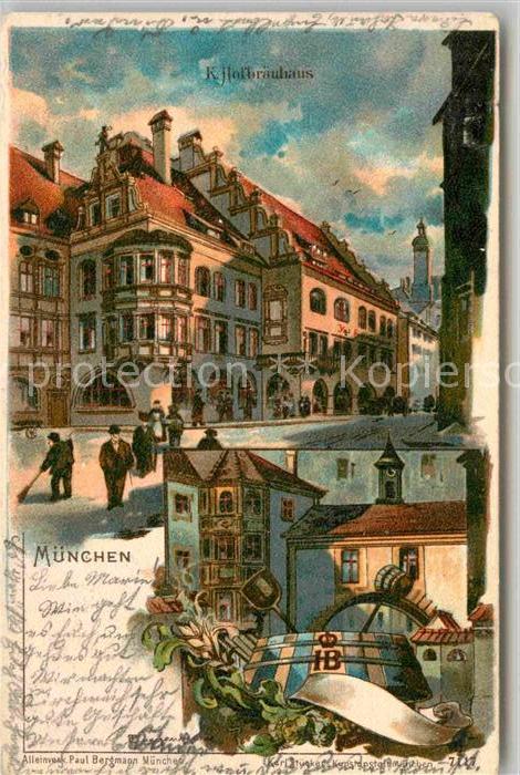 Muenchen Bayern Hofbraeuhaus