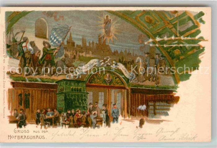 Muenchen Bayern Hofbraeuhaus