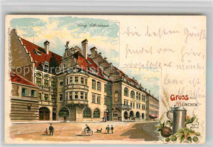 Muenchen Bayern Hofbraeuhaus