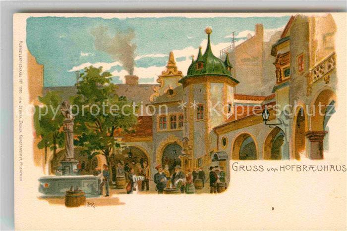 Muenchen Bayern Hofbraeuhaus