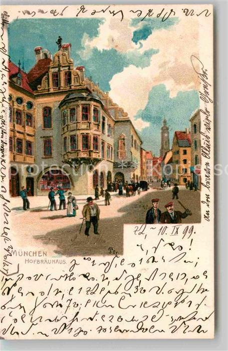 Muenchen Bayern Hofbraeuhaus