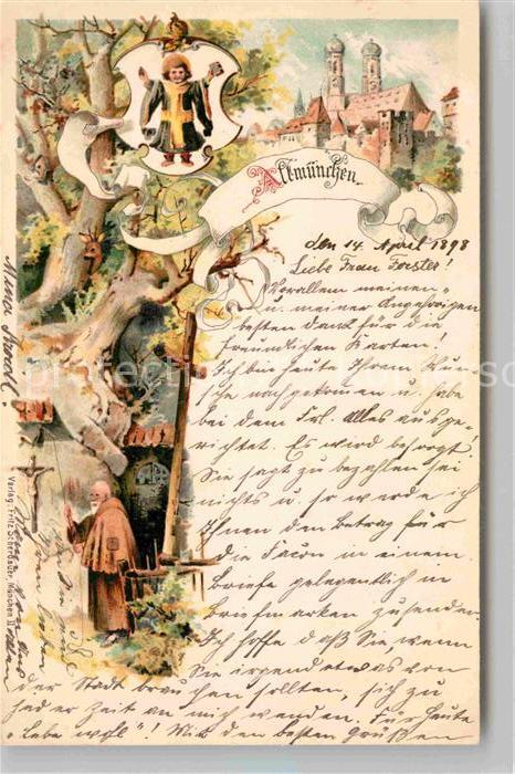 Muenchen Bayern Frauenkirche Muenchner Kindl