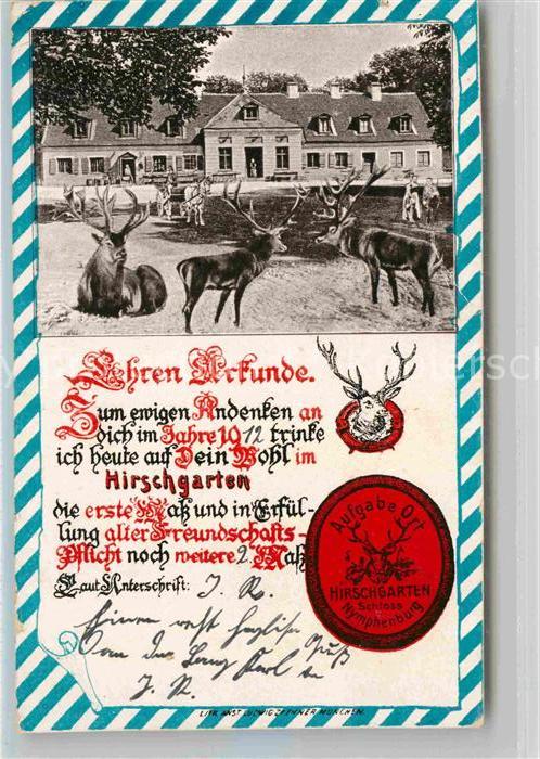 Muenchen Bayern Hirschgarten