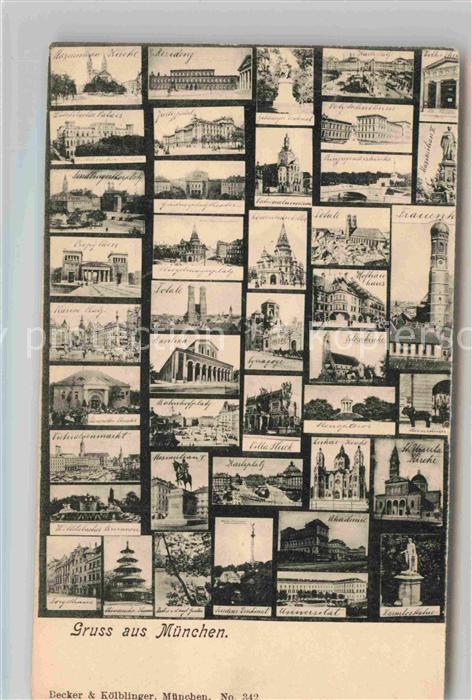 Muenchen Bayern Residenz Justizpalast Marienplatz