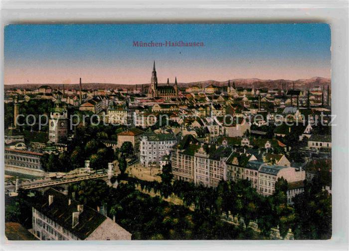Haidhausen Muenchen Panorama