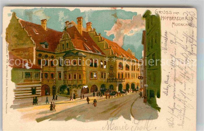 Muenchen Bayern Hofbraeuhaus