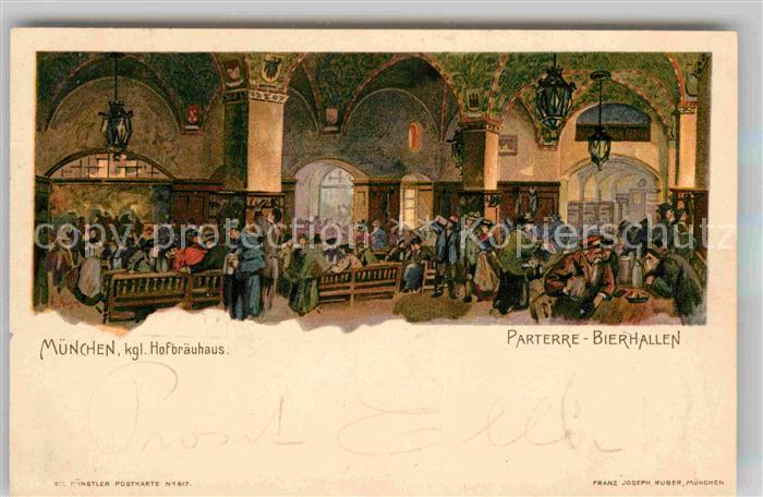 Muenchen Bayern Hofbraeuhaus