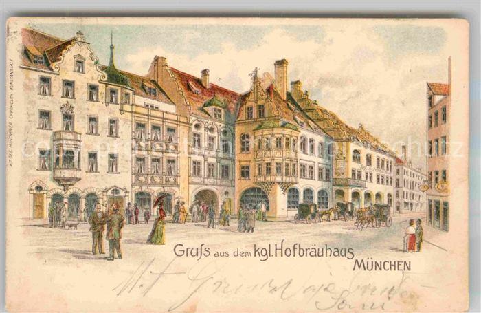 Muenchen Bayern Hofbraeuhaus