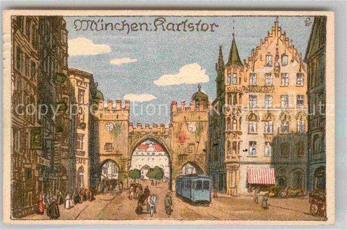 Muenchen Bayern Karlstor