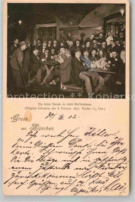 Muenchen Bayern Hofbraeuhaus