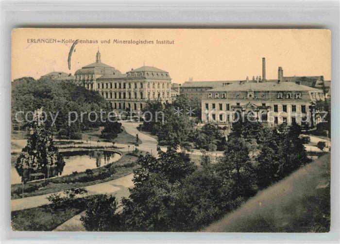 ERLANGEN Bayern Kollegienhaus Mineralogisches Institut
