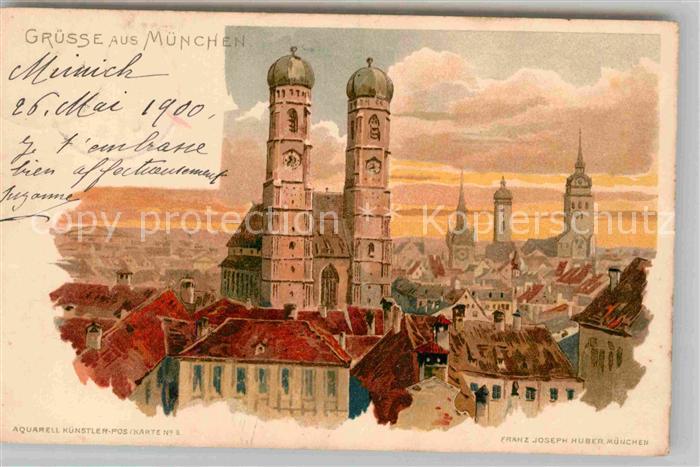 Muenchen Bayern Frauenkirche