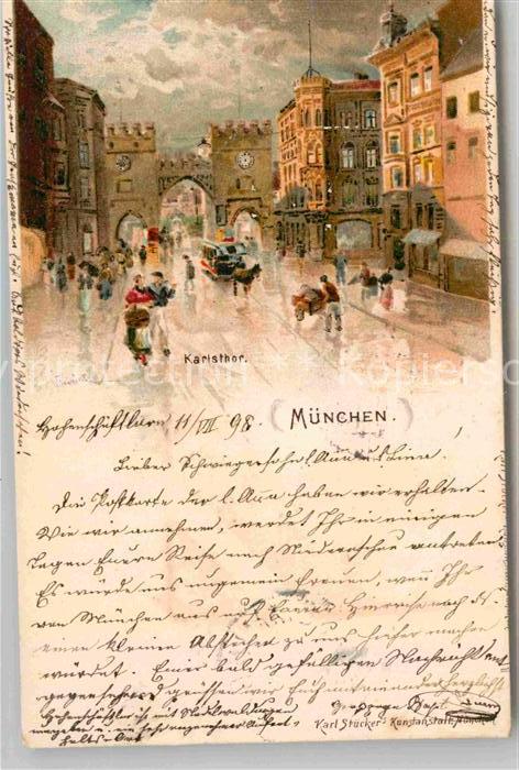 Muenchen Bayern Karlstor