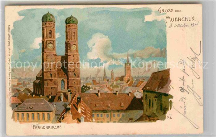 Muenchen Bayern Frauenkirche