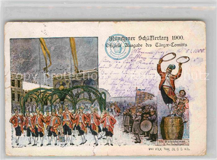 Muenchen Bayern Schaefflertanz