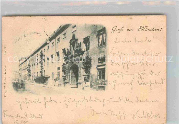 Muenchen Bayern Alte Residenz