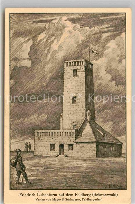 Feldberg Schwarzwald Friedrich Luisenturm