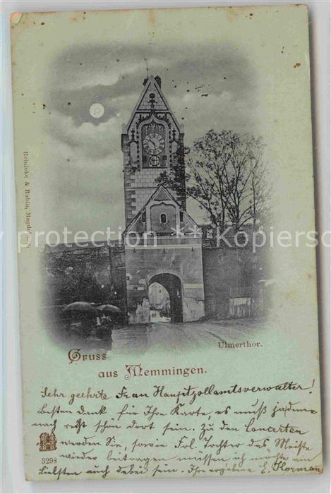 Memmingen Bayern Ulmer Tor