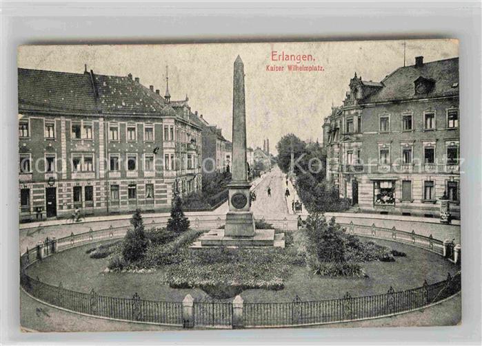 ERLANGEN Bayern Kaiser Wilhelmsplatz