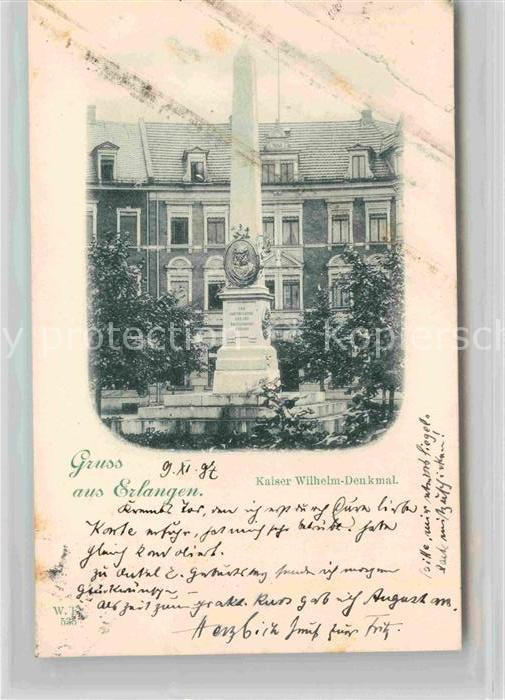 ERLANGEN Bayern Kaiser Wilhelm Platz