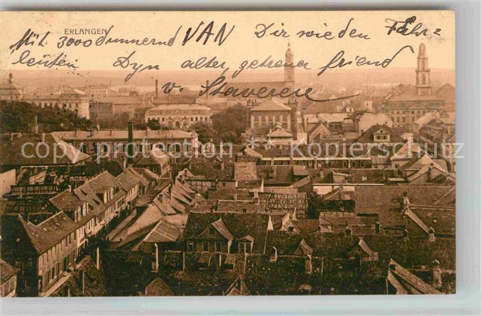 ERLANGEN Bayern Gesamtansicht