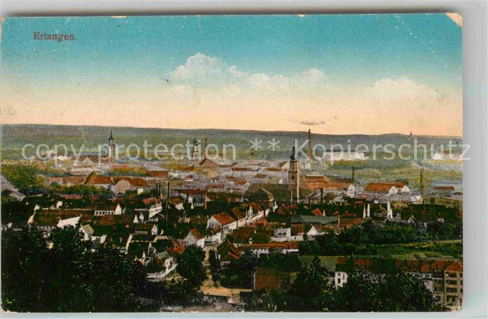 ERLANGEN Bayern Tuerme der Stadt