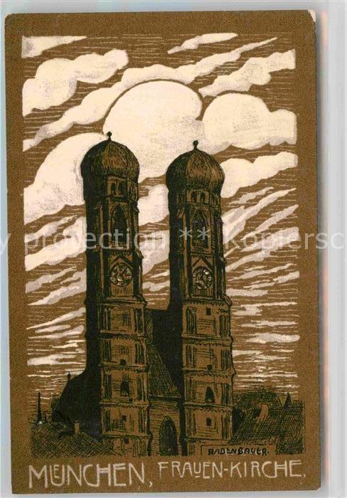 Muenchen Bayern Frauenkirche