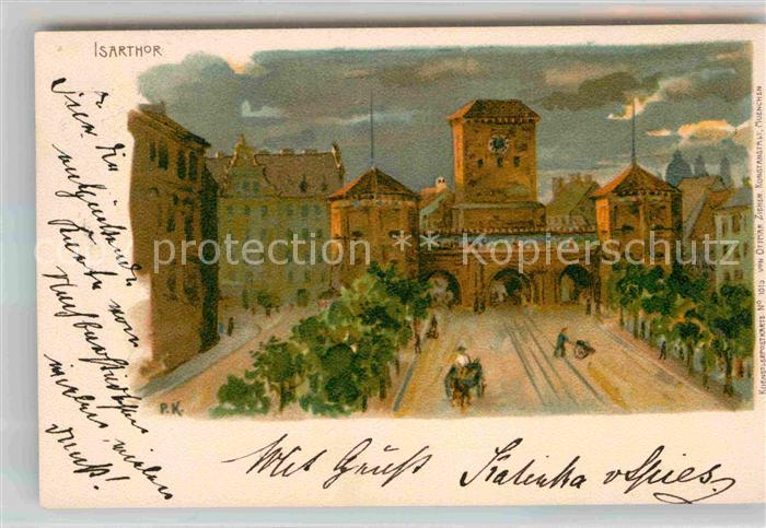 Muenchen Bayern Isartor