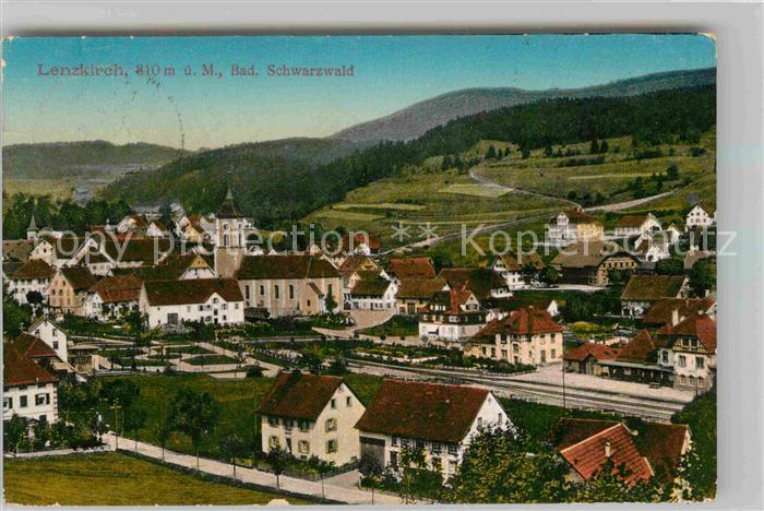 Lenzkirch Hochschwarzwald BW Ortsansicht