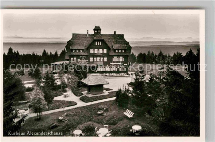 Kniebis Freudenstadt Kurhaus Alexanderschanze