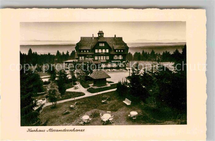 Kniebis Freudenstadt Kurhaus Alexanderschanze