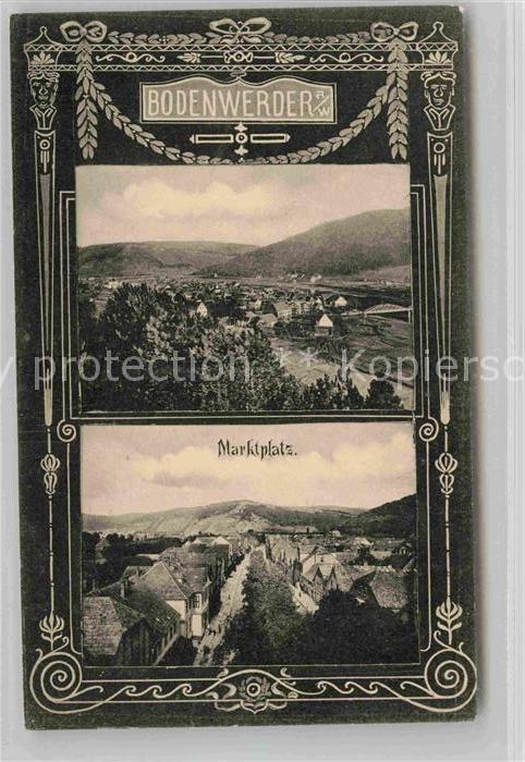 Bodenwerder Panorama Marktplatz