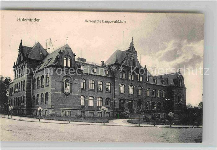 Holzminden Weser Herzogliche Baugewerkschule