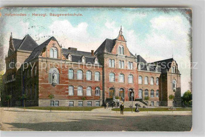 Holzminden Weser Herzogliche Baugewerkschule