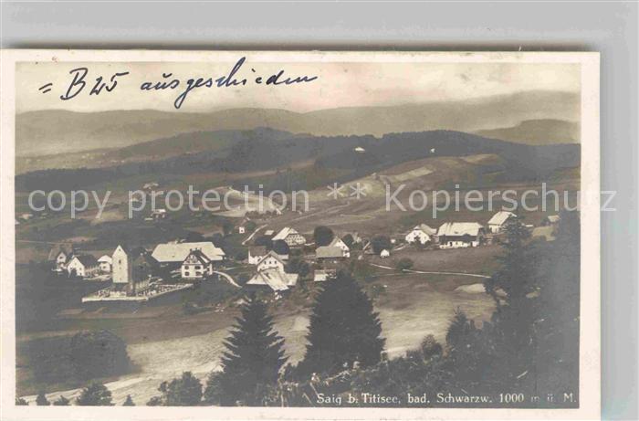 Saig Schwarzwald Panorama