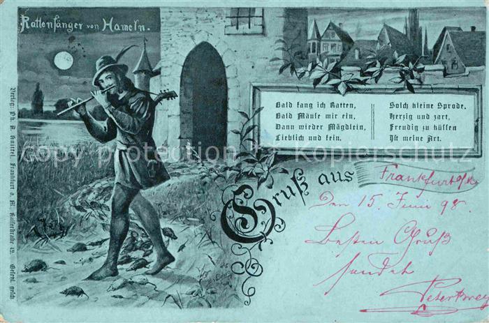 Hameln Weser Der Rattenfaenger