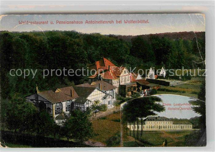 Wolfenbuettel Waldrestaurant und Pensionhaus Antoinettenruh Ehem Lustschloss
