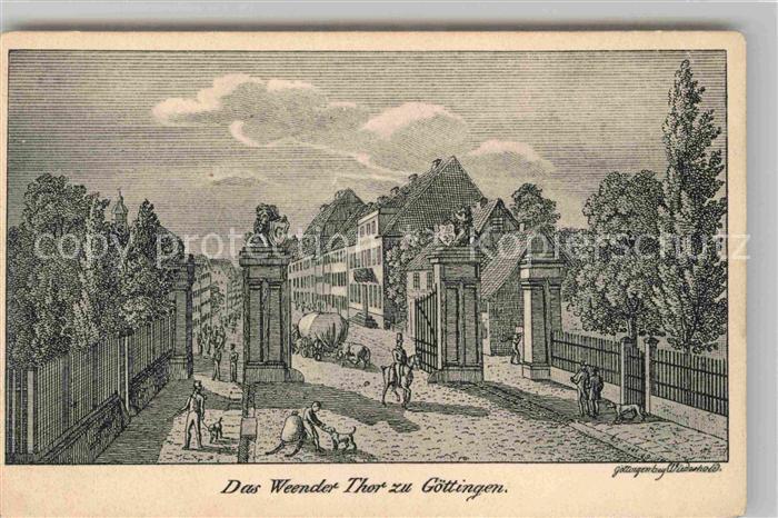 Goettingen Niedersachsen Das Weender Thor