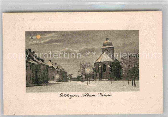 Goettingen Niedersachsen Albani Kirche