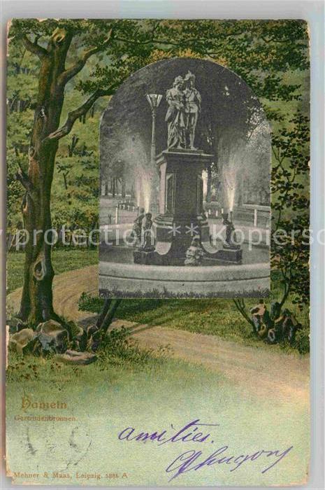 Hameln Weser Gertrudenbrunnen