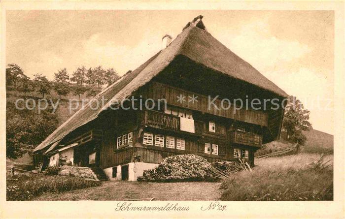 Verlag Elchlepp Nr. 27 Schwarzwaldhaus