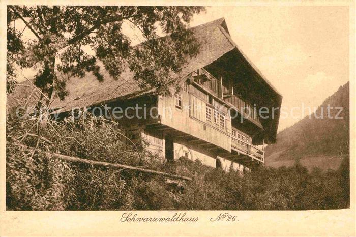 Verlag Elchlepp Nr. 26 Schwarzwaldhaus