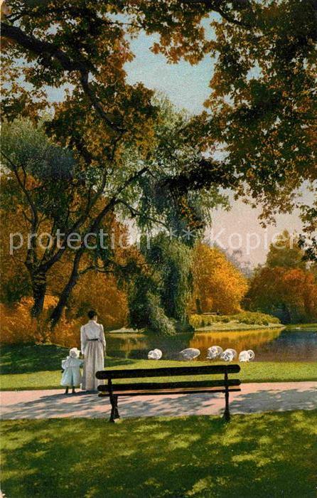 Verlag Photochromie Nr. 2579 Serie 133 Dresden Grosser Garten i