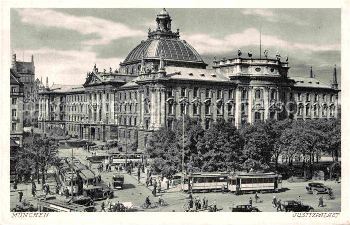 Strassenbahn München Justizpalast